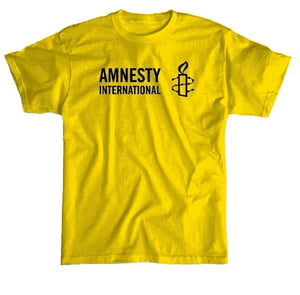T-shirt (Yellow) with Amnesty International USA Logo