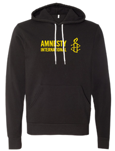 Pullover Hoodie with Amnesty International USA Logo