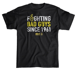 Fighting Bad Guys T-shirt