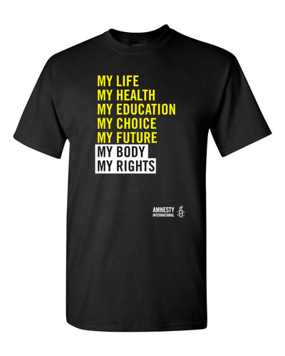 My Body My Rights T-shirt