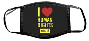 I Heart Human Rights Face Mask- Pack of 3
